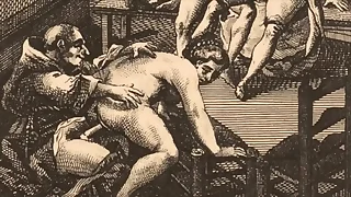 vintage morose drawings